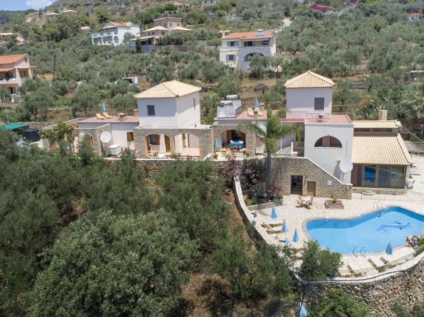 Markos Apartments 2 Stoupa Bagian luar foto