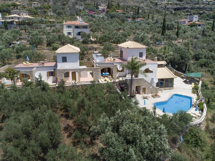 Markos Apartments 2 Stoupa Bagian luar foto