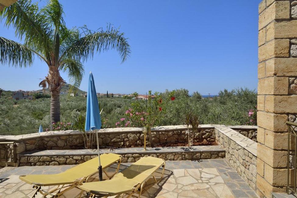 Markos Apartments 2 Stoupa Bagian luar foto
